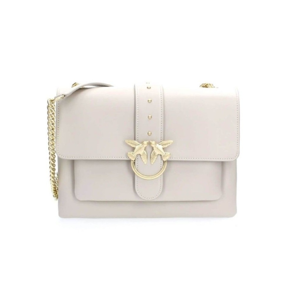 PINKO Off White Love Bag
